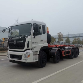 東風(fēng)天龍25方勾臂垃圾車(chē)